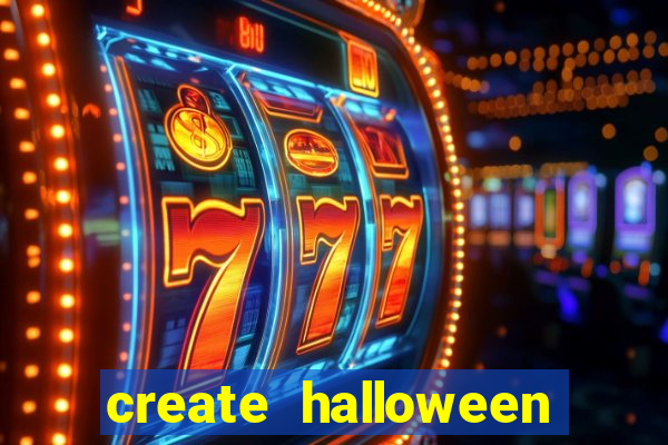 create halloween bingo card