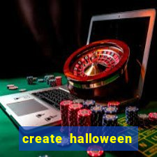 create halloween bingo card