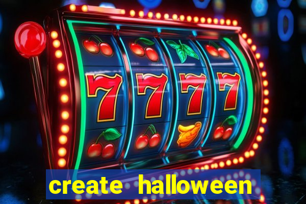 create halloween bingo card