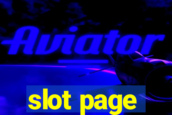 slot page