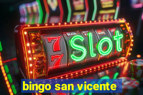 bingo san vicente