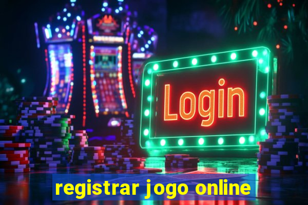 registrar jogo online