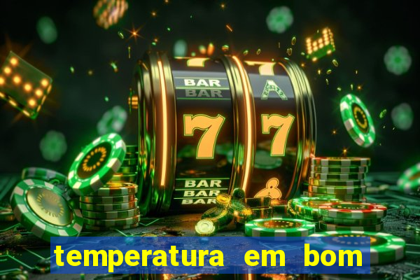 temperatura em bom jesus da lapa