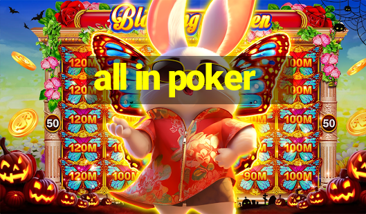 all in poker