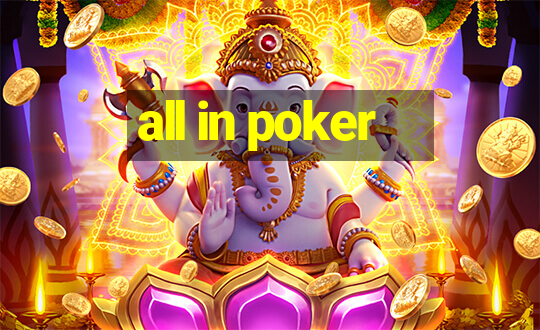 all in poker