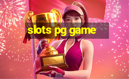 slots pg game