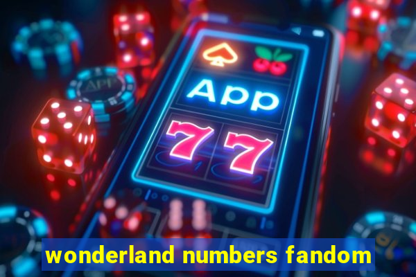 wonderland numbers fandom