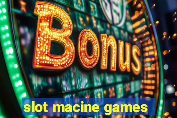 slot macine games