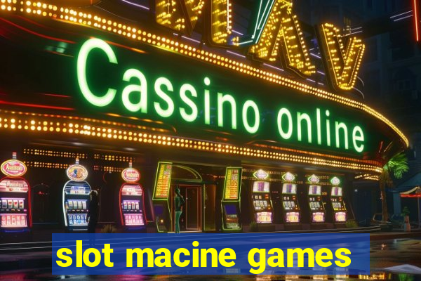 slot macine games