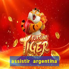 assistir argentina x canada ao vivo