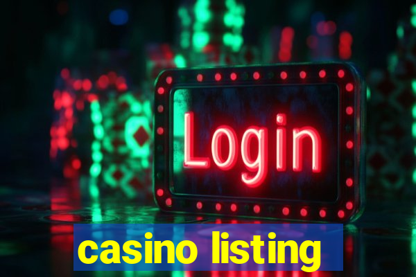 casino listing