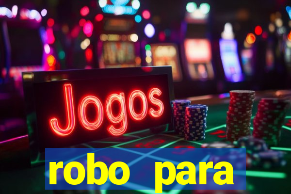 robo para plataforma de jogos