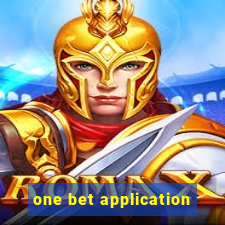 one bet application