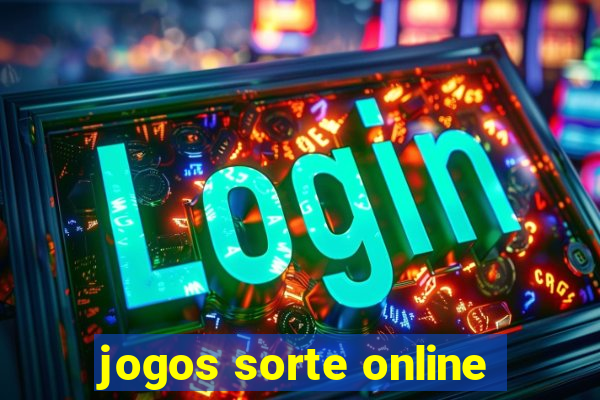 jogos sorte online