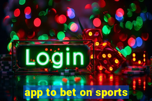 app to bet on sports