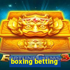 boxing betting