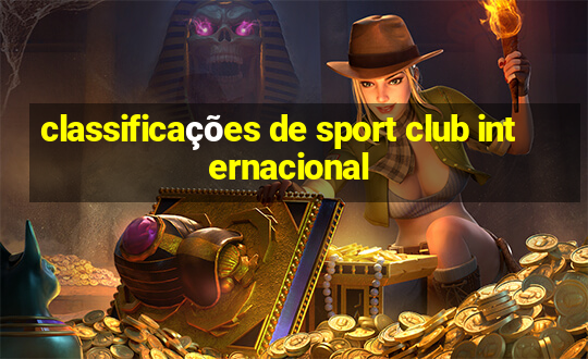 classificações de sport club internacional