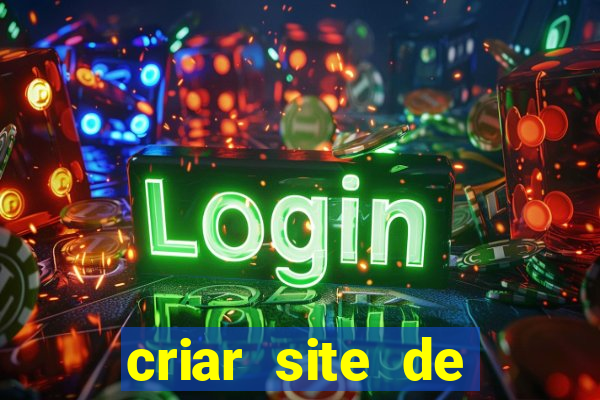 criar site de apostas gratis