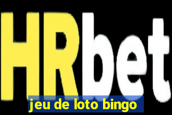 jeu de loto bingo