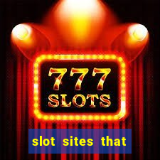 slot sites that accept paypal