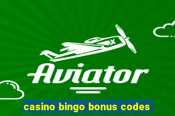 casino bingo bonus codes