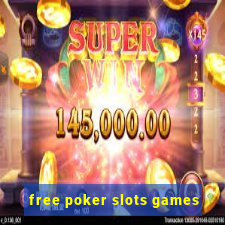 free poker slots games