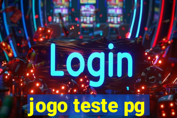 jogo teste pg