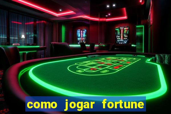 como jogar fortune tiger sem depositar