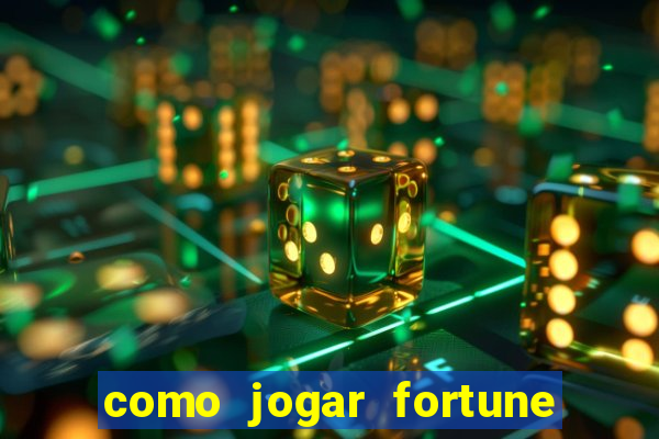 como jogar fortune tiger sem depositar