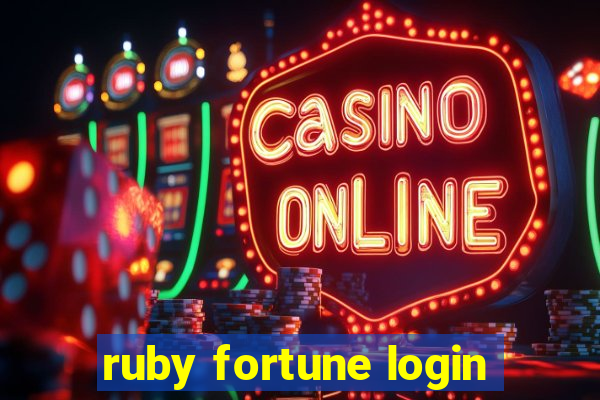 ruby fortune login