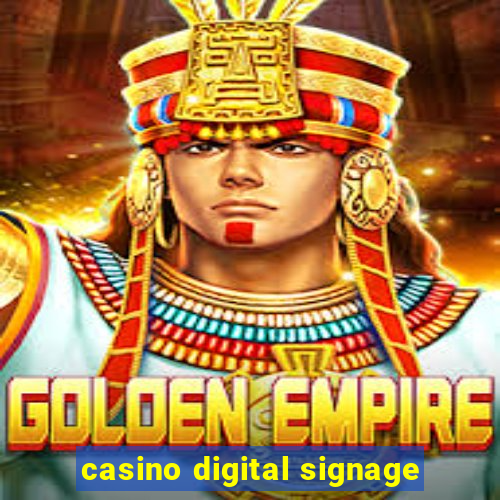 casino digital signage