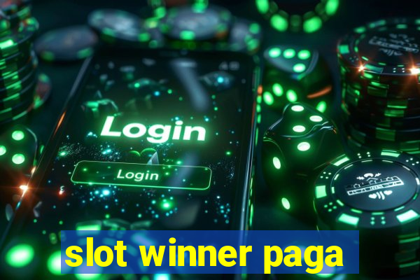 slot winner paga