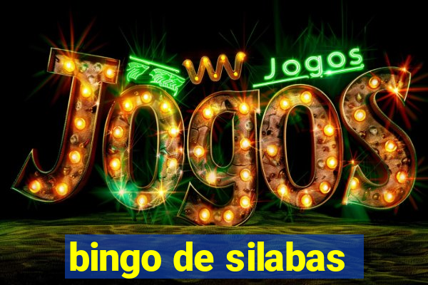 bingo de silabas