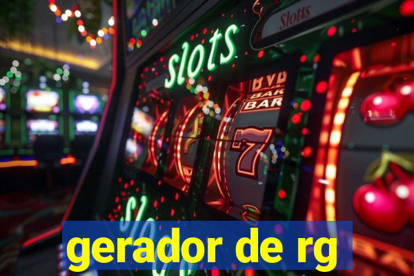 gerador de rg