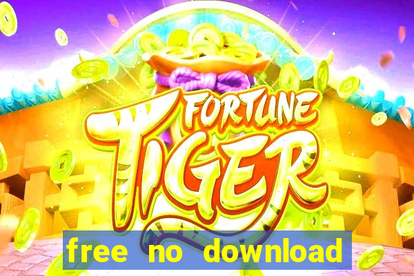 free no download slot machines