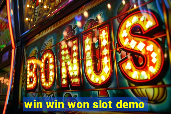 win win won slot demo