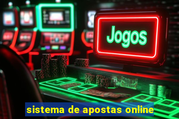 sistema de apostas online