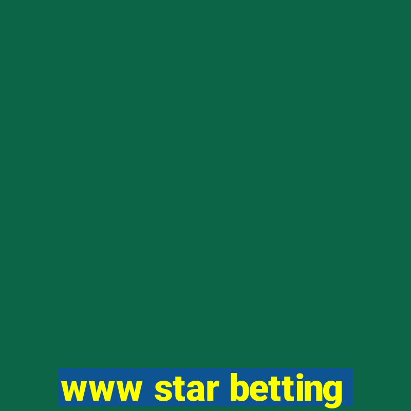 www star betting