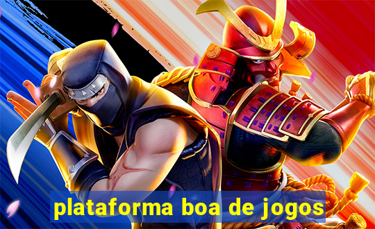 plataforma boa de jogos