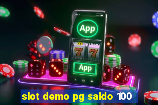 slot demo pg saldo 100