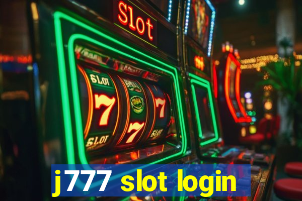 j777 slot login