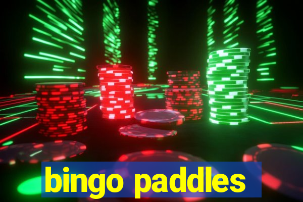 bingo paddles