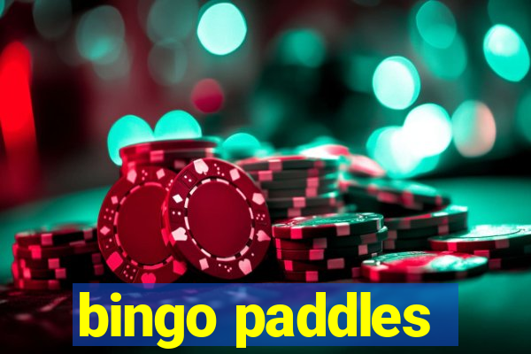 bingo paddles