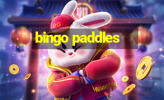 bingo paddles