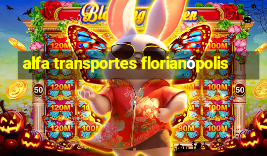 alfa transportes florianópolis