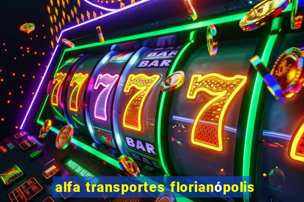 alfa transportes florianópolis