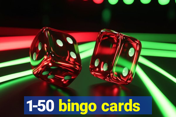 1-50 bingo cards