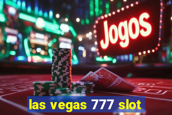 las vegas 777 slot