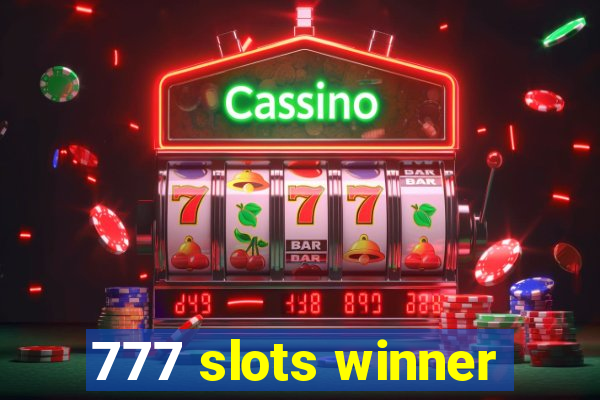 777 slots winner