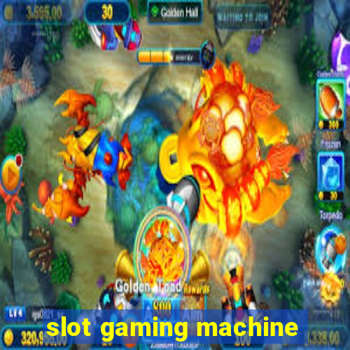 slot gaming machine